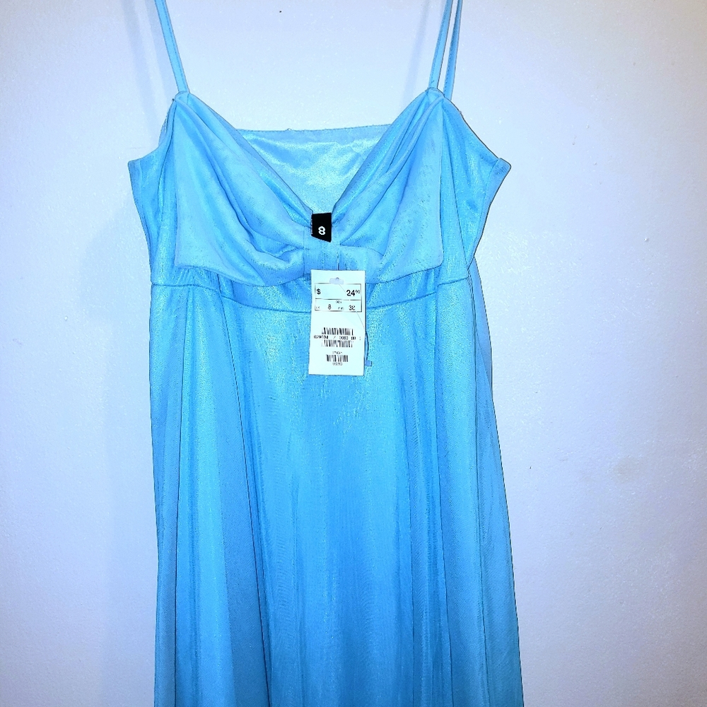 DIVIDED Turquoise Cocktail Dress *NEW*